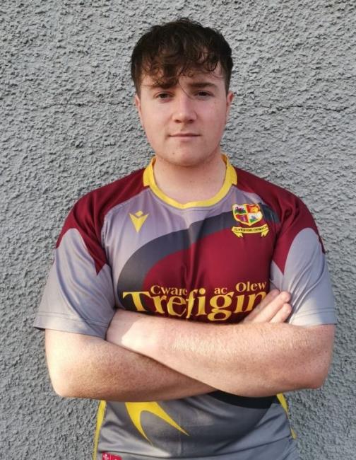Kyle Kempson - caught the eye for Crymych Youth Kyle Kempson - caught the eye for Crymych Youth